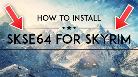 How to Install SKSE64 for Skyrim Anniversary Edition (2021).